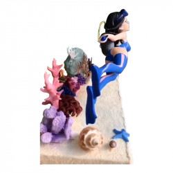 a diver custom bobblehead