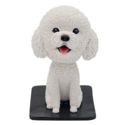 cute dashboard dog custom bobblehead