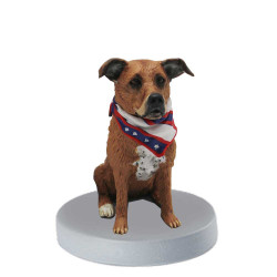 fully customizable high-end handmade dog custom bobblehead