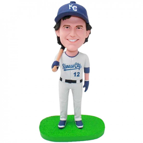male kansas city royals baseball player custom figure bobblehead male kansas city royals baseball player custom figure bobblehead