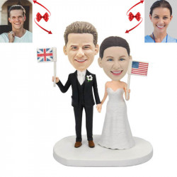 Coupon wedding custom bobblehead