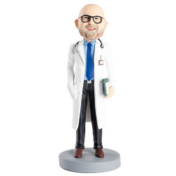 professional doctor physician custom figure bobblehead